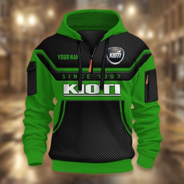 Limited Edition Half Zip Hoodie Tractor Kioti - Image 4
