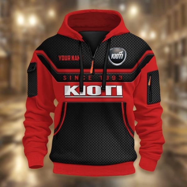 Limited Edition Half Zip Hoodie Tractor Kioti - Image 6