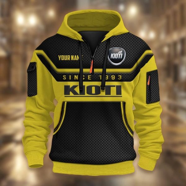 Limited Edition Half Zip Hoodie Tractor Kioti - Image 7