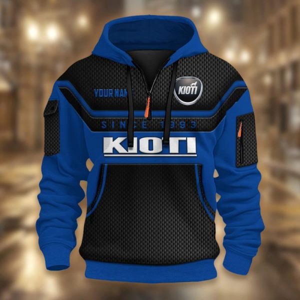 Limited Edition Half Zip Hoodie Tractor Kioti - Image 8