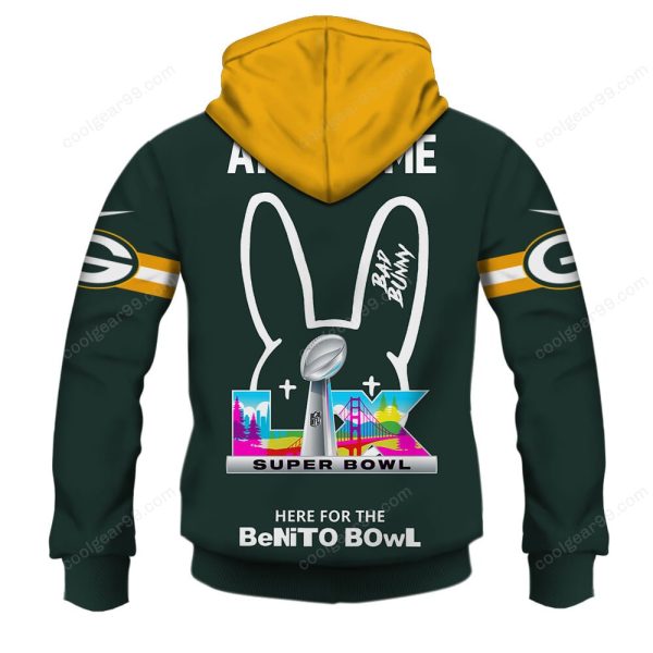 Green Bay Packers x Bad Bunny Super Bowl 2026 Limited NFL Jeresey - Image 3