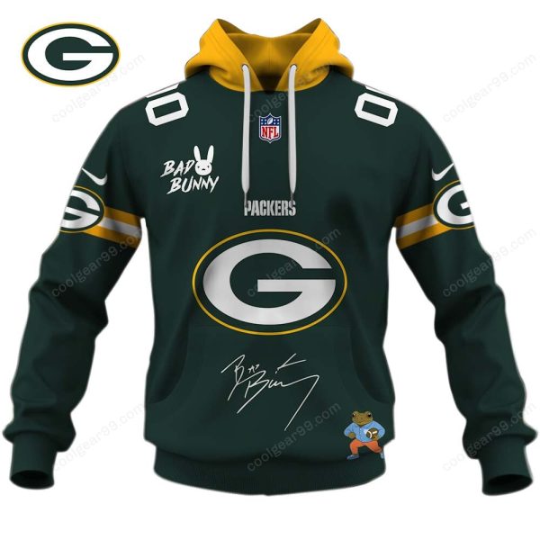 Green Bay Packers x Bad Bunny Super Bowl 2026 Limited NFL Jeresey