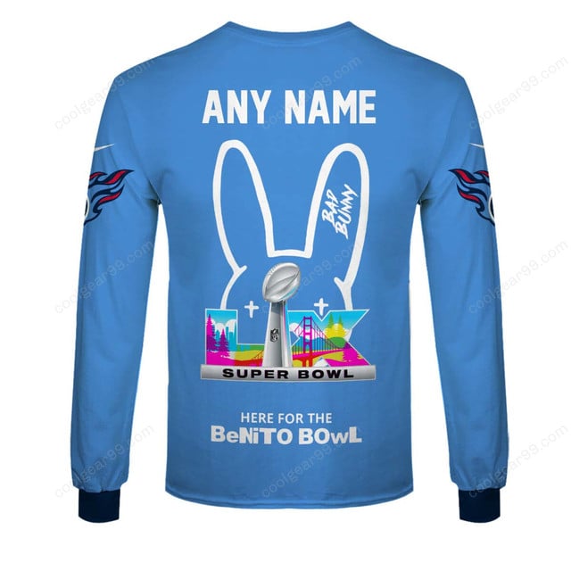 Tennessee Titans x Bad Bunny Super Bowl 2026 Limited Edition NFL Jeresey - Image 5