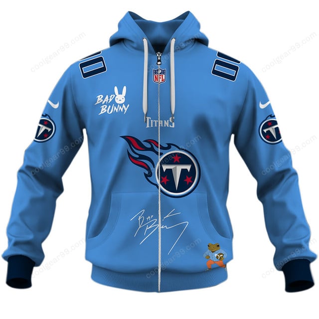 Tennessee Titans x Bad Bunny Super Bowl 2026 Limited Edition NFL Jeresey - Image 2
