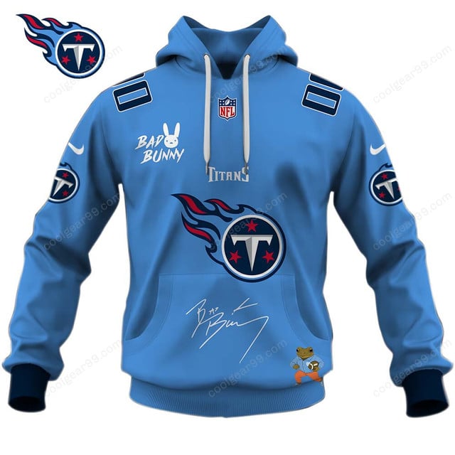 Tennessee Titans x Bad Bunny Super Bowl 2026 Limited Edition NFL Jeresey