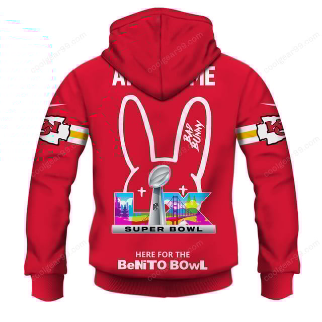 Kansas City Chiefs x Bad Bunny Super Bowl 2026 Limited Edition NFL Jeresey - Image 3