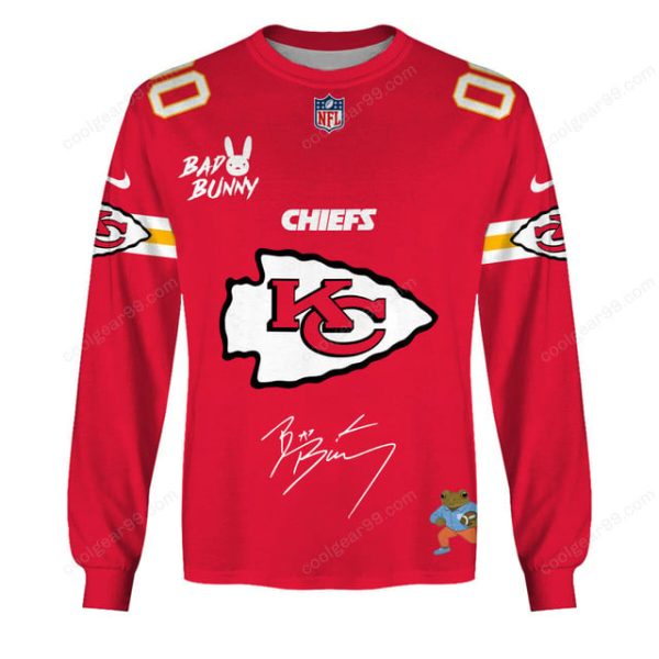 Kansas City Chiefs x Bad Bunny Super Bowl 2026 Limited Edition NFL Jeresey - Image 4