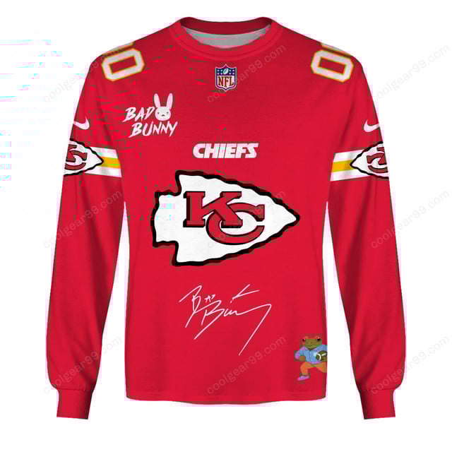 Kansas City Chiefs x Bad Bunny Super Bowl 2026 Limited Edition NFL Jeresey - Image 4