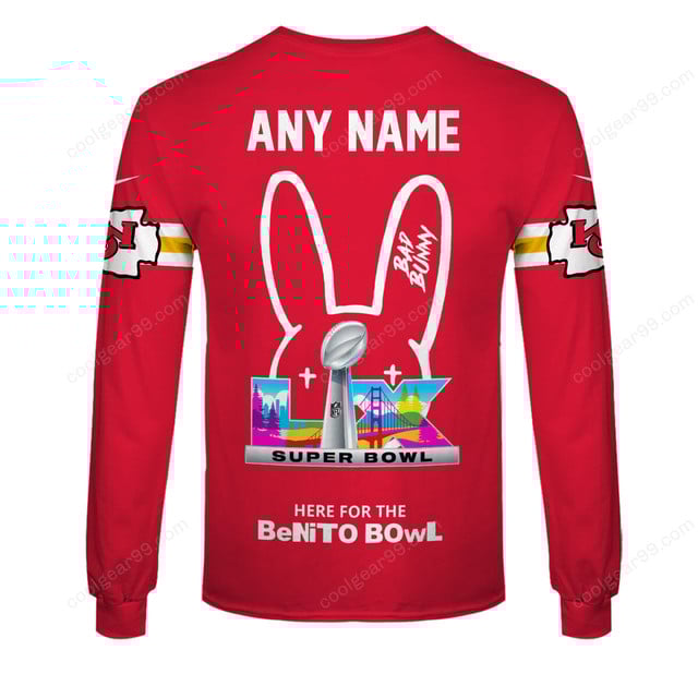Kansas City Chiefs x Bad Bunny Super Bowl 2026 Limited Edition NFL Jeresey - Image 5