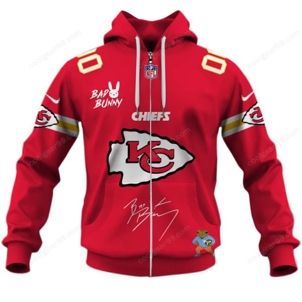 Kansas City Chiefs x Bad Bunny Super Bowl 2026 Limited Edition NFL Jeresey - Image 2