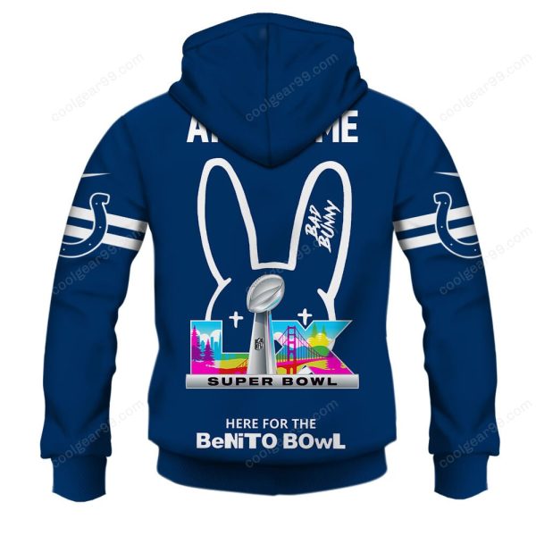 Indianapolis Colts x Bad Bunny Super Bowl 2026 Limited Edition NFL Jeresey - Image 3