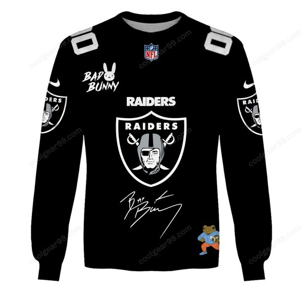 Las Vegas Raiders x Bad Bunny Super Bowl 2026 Limited Edition NFL Jeresey - Image 6
