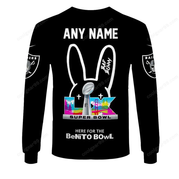 Las Vegas Raiders x Bad Bunny Super Bowl 2026 Limited Edition NFL Jeresey - Image 7