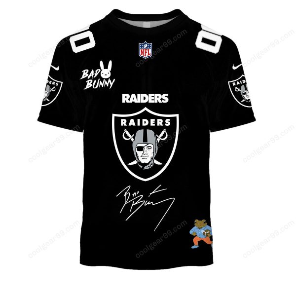 Las Vegas Raiders x Bad Bunny Super Bowl 2026 Limited Edition NFL Jeresey - Image 4