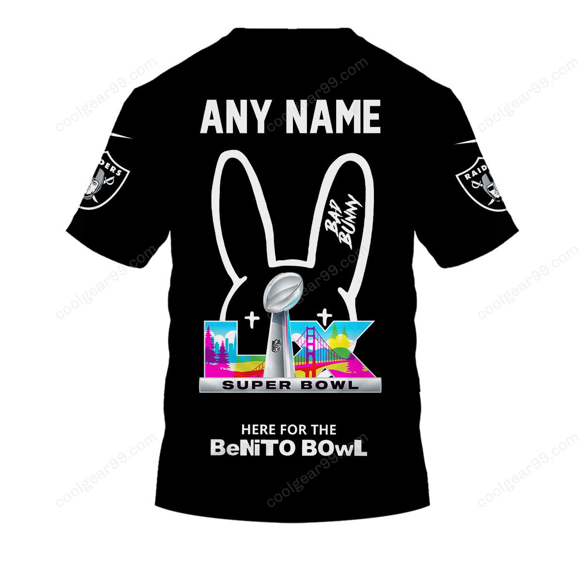 Las Vegas Raiders x Bad Bunny Super Bowl 2026 Limited Edition NFL Jeresey - Image 5