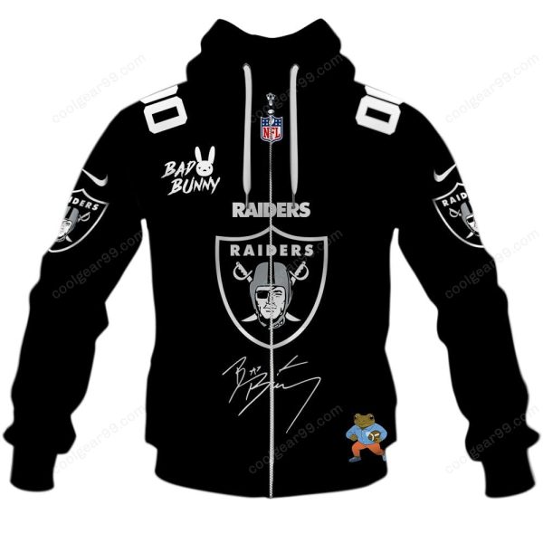 Las Vegas Raiders x Bad Bunny Super Bowl 2026 Limited Edition NFL Jeresey - Image 2