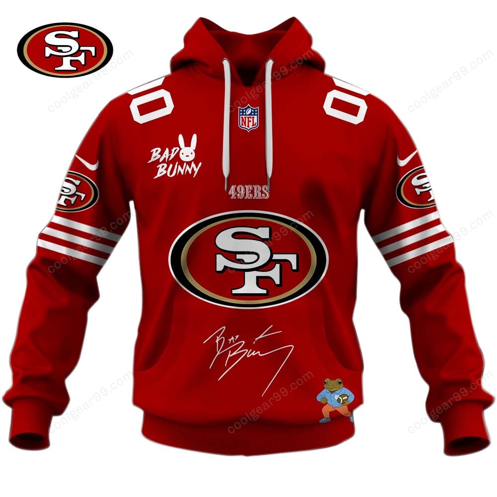 San Francisco 49ers x Bad Bunny Super Bowl 2026 Limited Edition NFL Jeresey