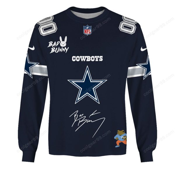 Dallas Cowboys x Bad Bunny Super Bowl 2026 Limited Edition NFL Jeresey - Image 6