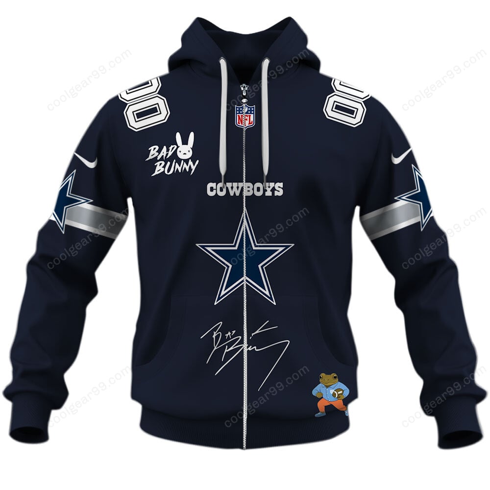 Dallas Cowboys x Bad Bunny Super Bowl 2026 Limited Edition NFL Jeresey - Image 4