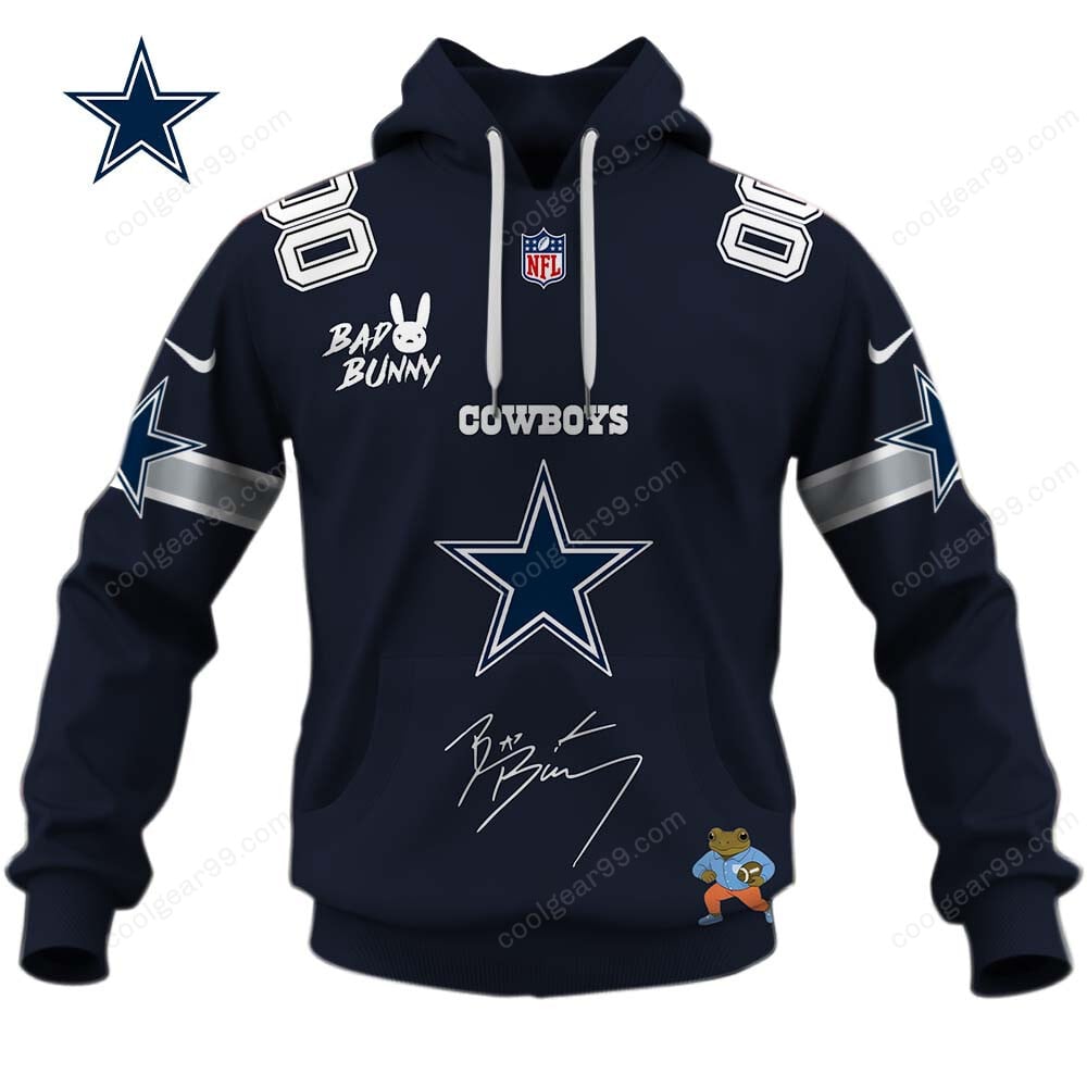 Dallas Cowboys x Bad Bunny Super Bowl 2026 Limited Edition NFL Jeresey
