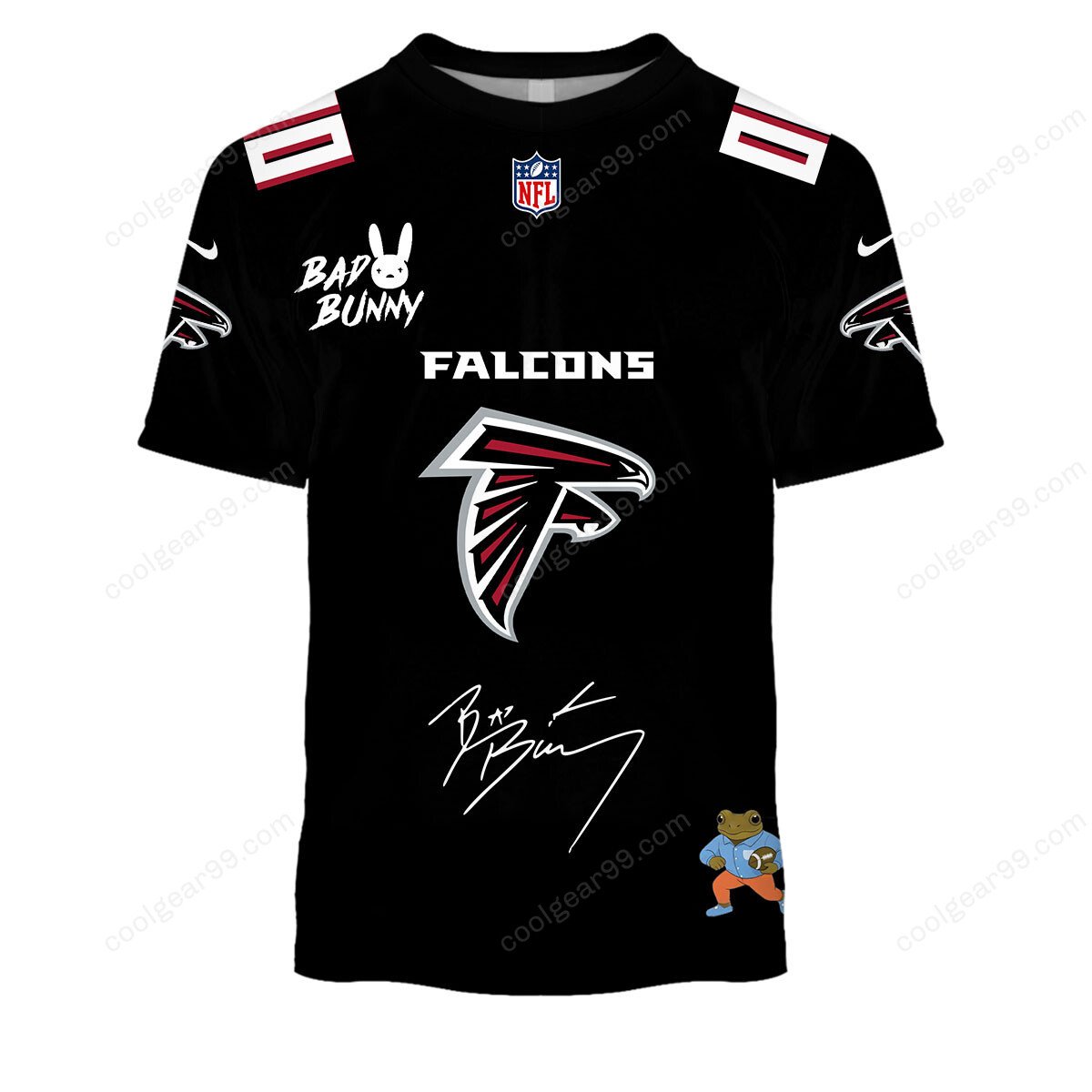 Atlanta Falcons x Bad Bunny Super Bowl 2026 Limited Edition NFL Jeresey - Image 4