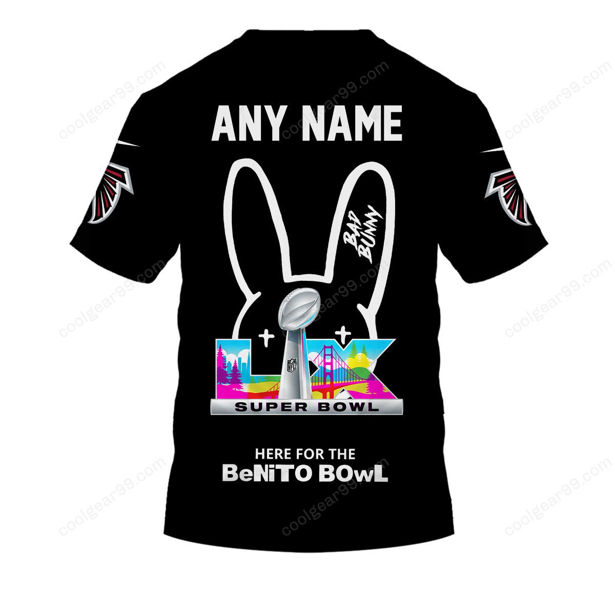 Atlanta Falcons x Bad Bunny Super Bowl 2026 Limited Edition NFL Jeresey - Image 5