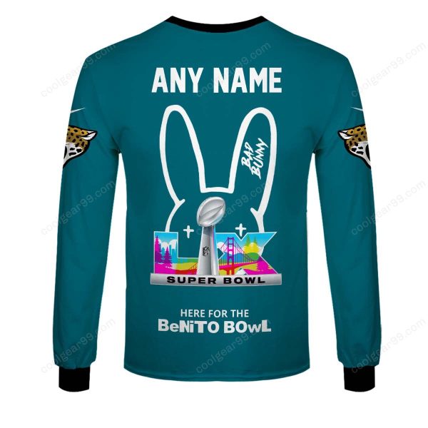 Jacksonville Jaguars x Bad Bunny Super Bowl 2026 Limited Edition NFL Jeresey - Image 7