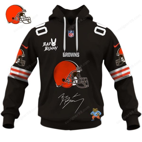 Cleveland Browns x Bad Bunny Super Bowl 2026 Limited Edition NFL Jeresey