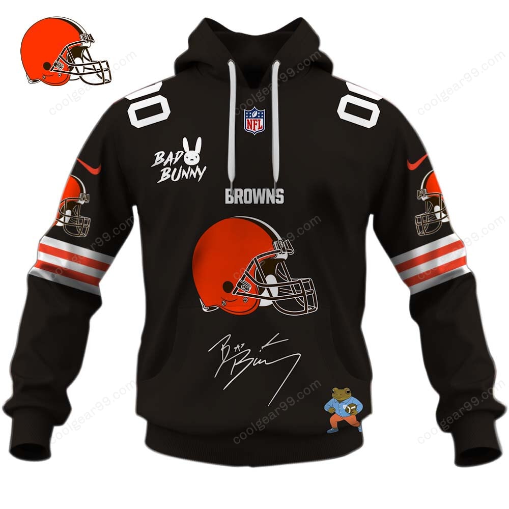 Cleveland Browns x Bad Bunny Super Bowl 2026 Limited Edition NFL Jeresey