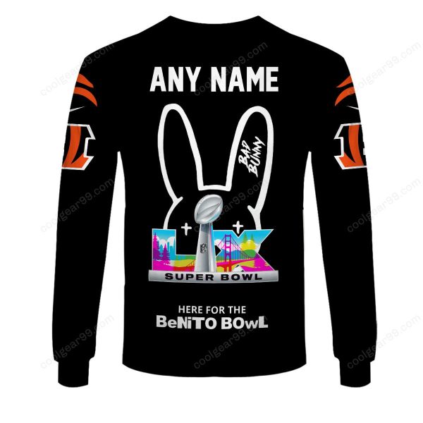 Cincinnati Bengals x Bad Bunny Super Bowl 2026 Limited Edition NFL Jeresey - Image 7