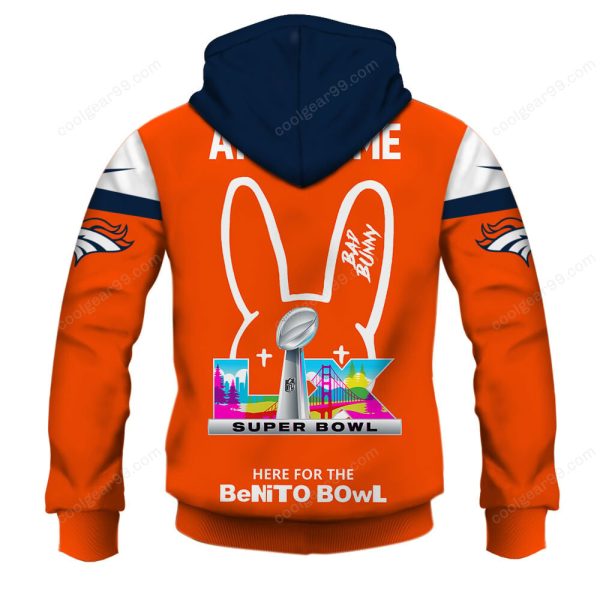Denver Broncos x Bad Bunny Super Bowl 2026 Limited Edition NFL Jeresey - Image 3