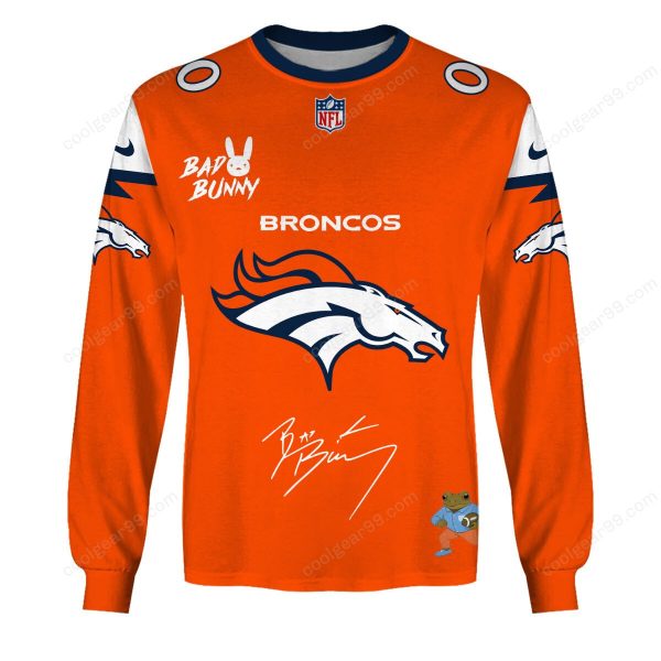 Denver Broncos x Bad Bunny Super Bowl 2026 Limited Edition NFL Jeresey - Image 6