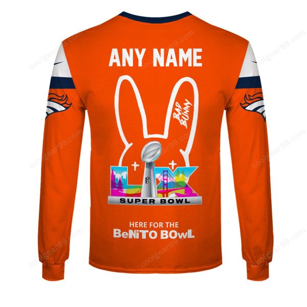 Denver Broncos x Bad Bunny Super Bowl 2026 Limited Edition NFL Jeresey - Image 7