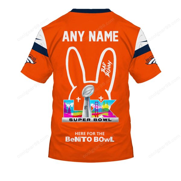 Denver Broncos x Bad Bunny Super Bowl 2026 Limited Edition NFL Jeresey - Image 5