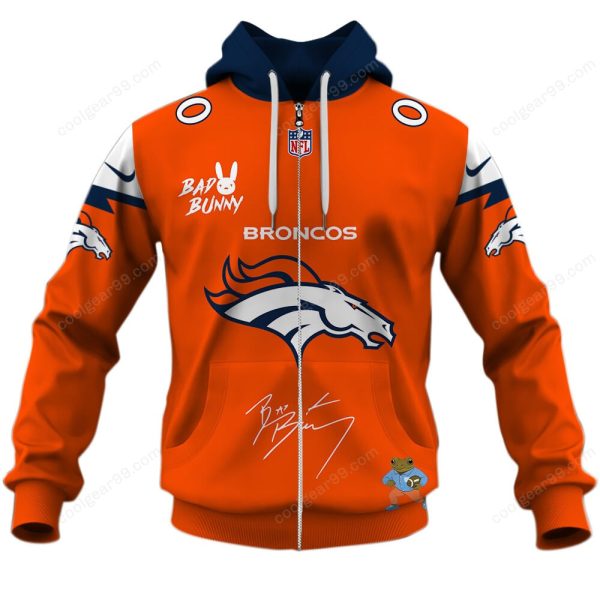 Denver Broncos x Bad Bunny Super Bowl 2026 Limited Edition NFL Jeresey - Image 2