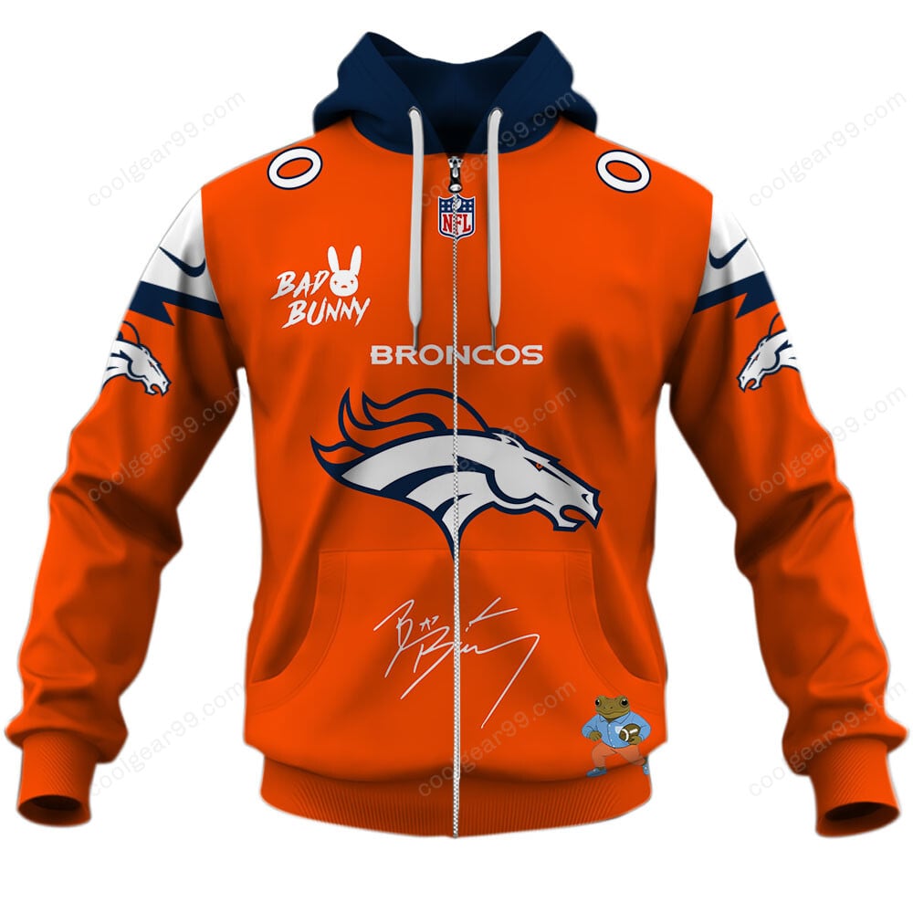 Denver Broncos x Bad Bunny Super Bowl 2026 Limited Edition NFL Jeresey - Image 2