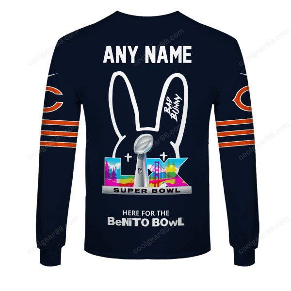 Chicago Bears x Bad Bunny Super Bowl 2026 Limited Edition NFL Jeresey - Image 7