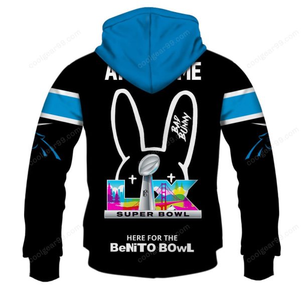 Carolina Panthers x Bad Bunny Super Bowl 2026 Limited Edition NFL Jeresey - Image 3