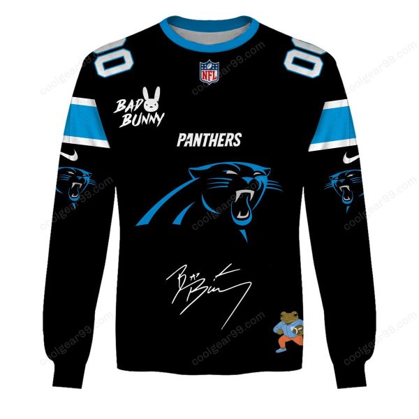 Carolina Panthers x Bad Bunny Super Bowl 2026 Limited Edition NFL Jeresey - Image 6