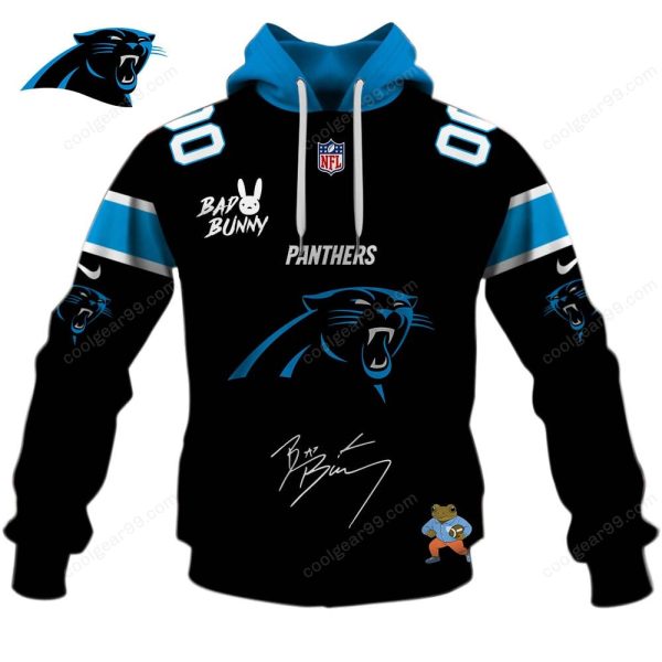 Carolina Panthers x Bad Bunny Super Bowl 2026 Limited Edition NFL Jeresey