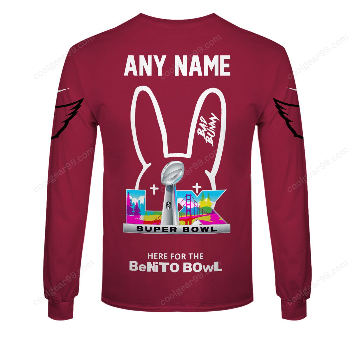 Arizona Cardinals x Bad Bunny Super Bowl 2026 Limited Edition NFL Jeresey - Image 7