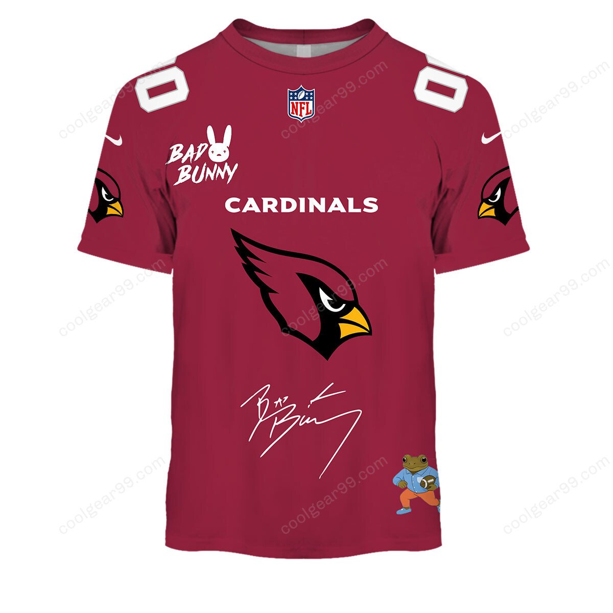 Arizona Cardinals x Bad Bunny Super Bowl 2026 Limited Edition NFL Jeresey - Image 4