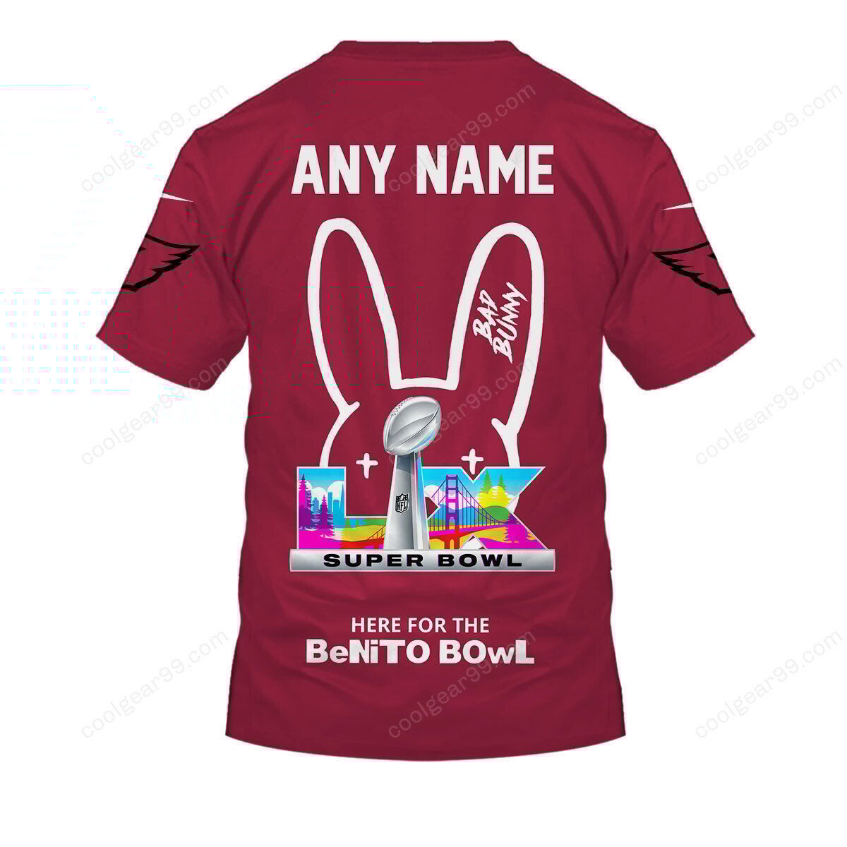 Arizona Cardinals x Bad Bunny Super Bowl 2026 Limited Edition NFL Jeresey - Image 5