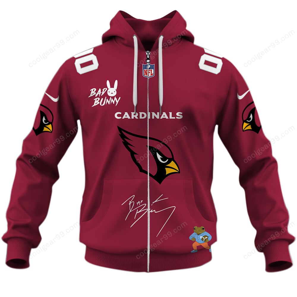 Arizona Cardinals x Bad Bunny Super Bowl 2026 Limited Edition NFL Jeresey - Image 2
