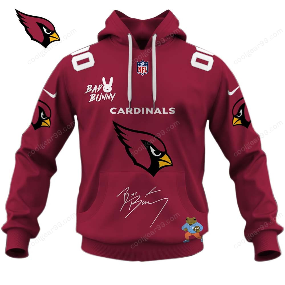 Arizona Cardinals x Bad Bunny Super Bowl 2026 Limited Edition NFL Jeresey