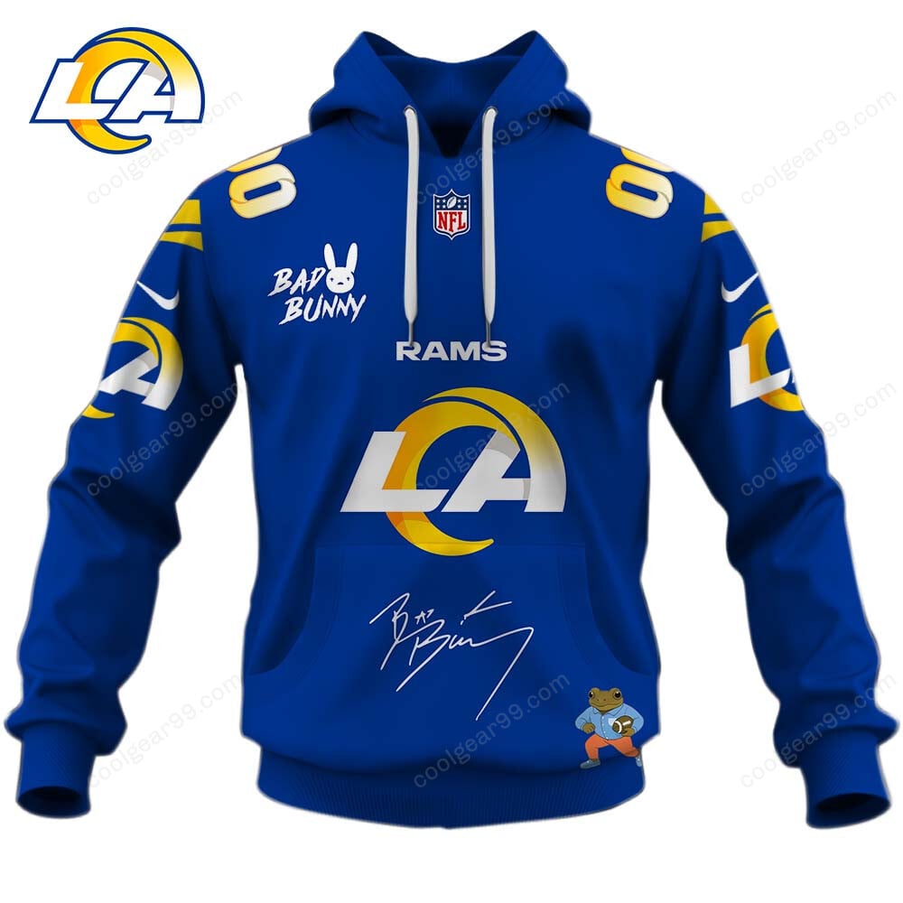 Los Angeles Rams x Bad Bunny Super Bowl 2026 Limited Edition NFL Jeresey
