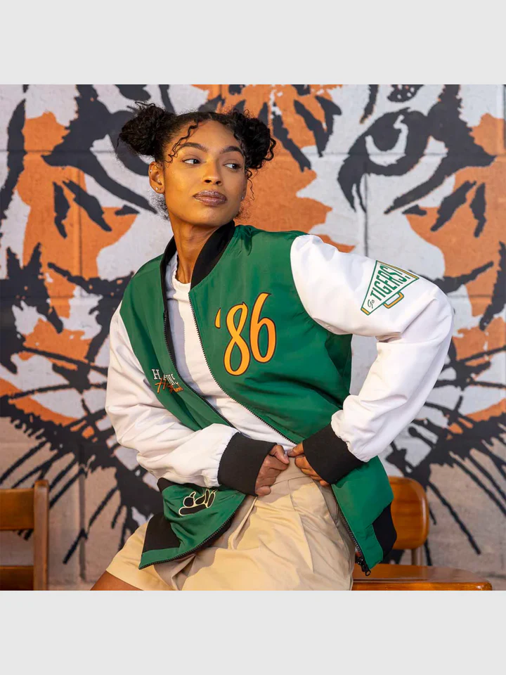 Stranger Things x RSVLTS Hawkins Tigers Reversible Bomber Jacket - Image 6