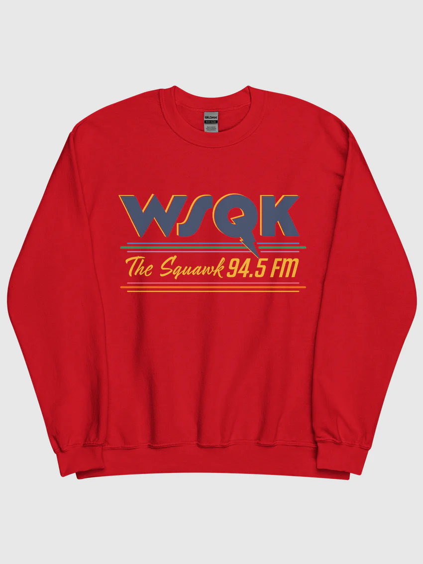 Stranger Things WSQK "The Squawk" Sweatshirt - Image 4