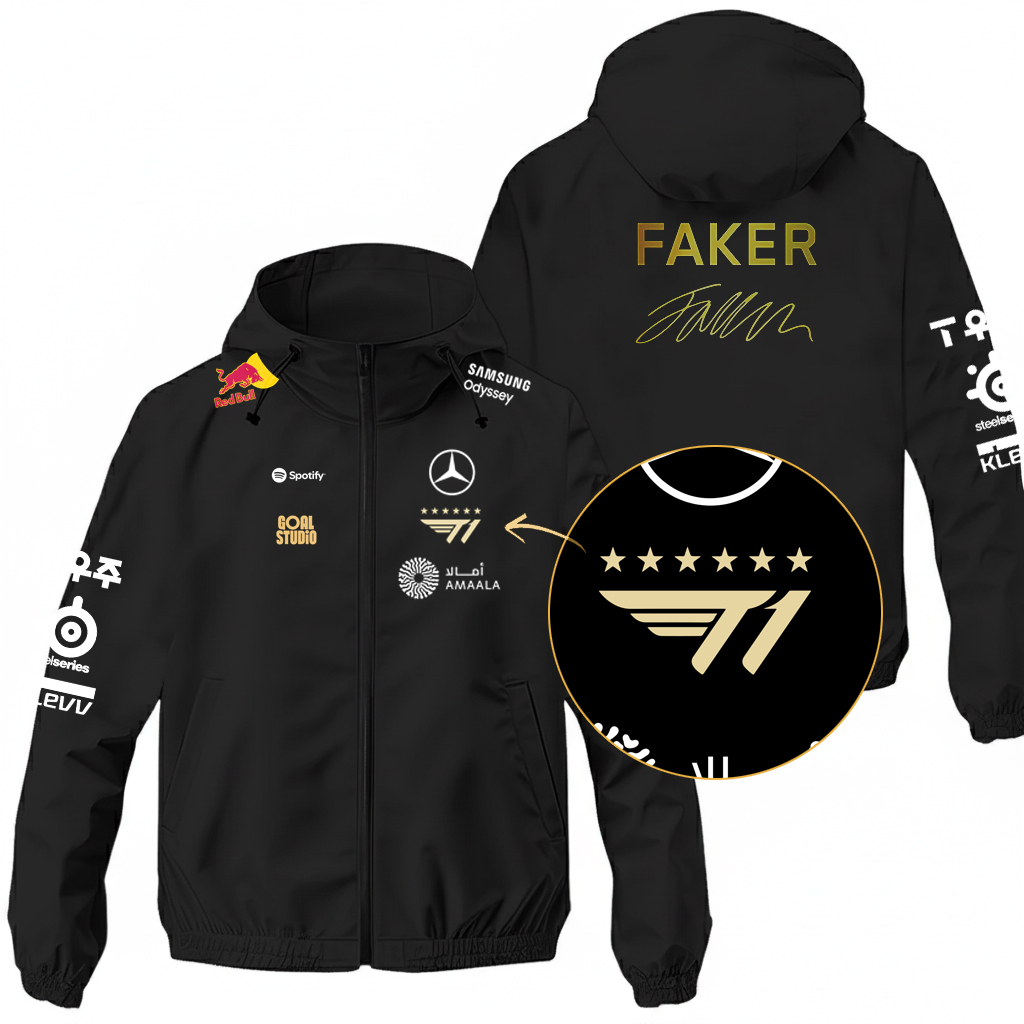 Personalized 6 Stars T1 Worlds Champions 2026 With signature Singer Layer Jacket