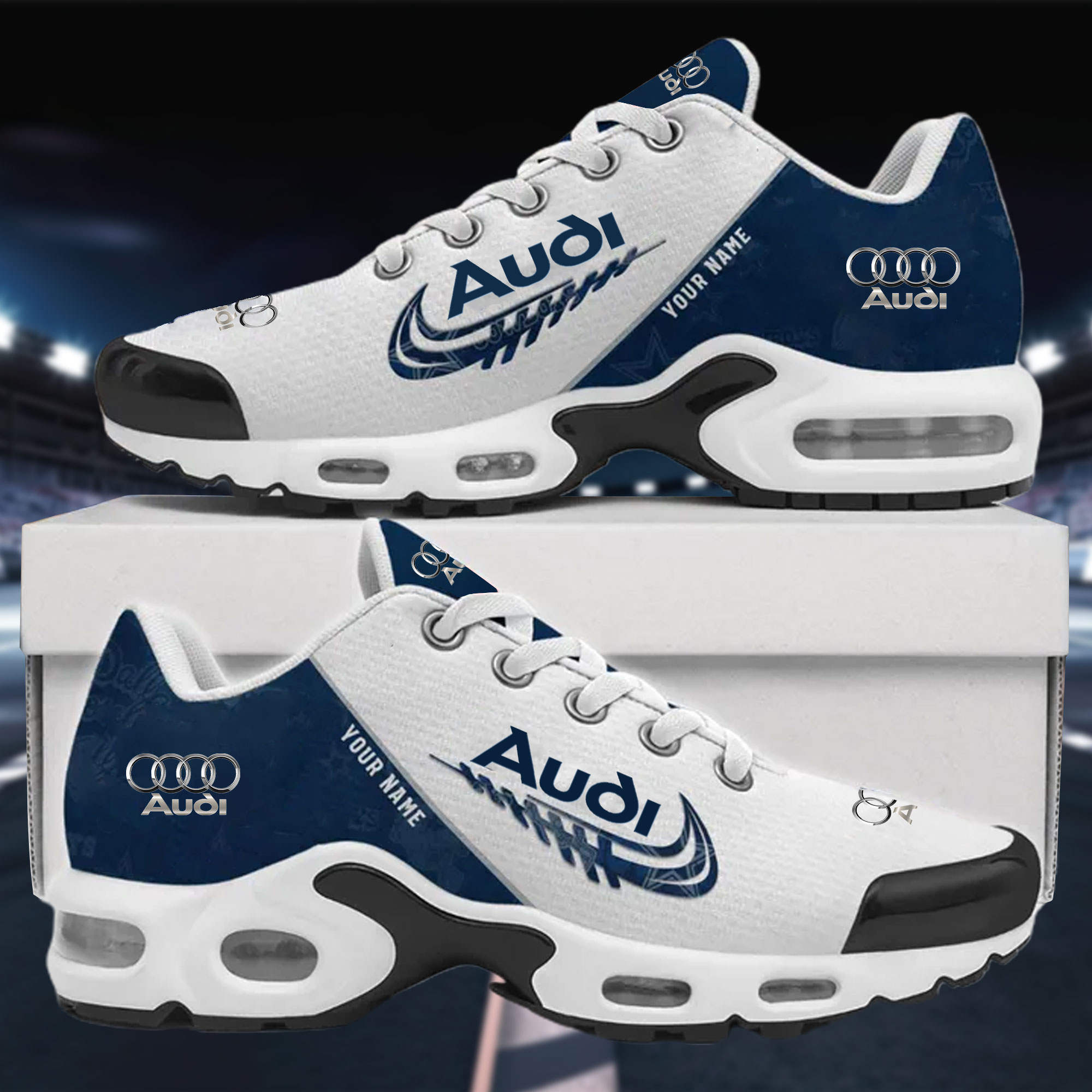 Customize Your Name With AUD Ver 28 Sport Shoes - Image 5